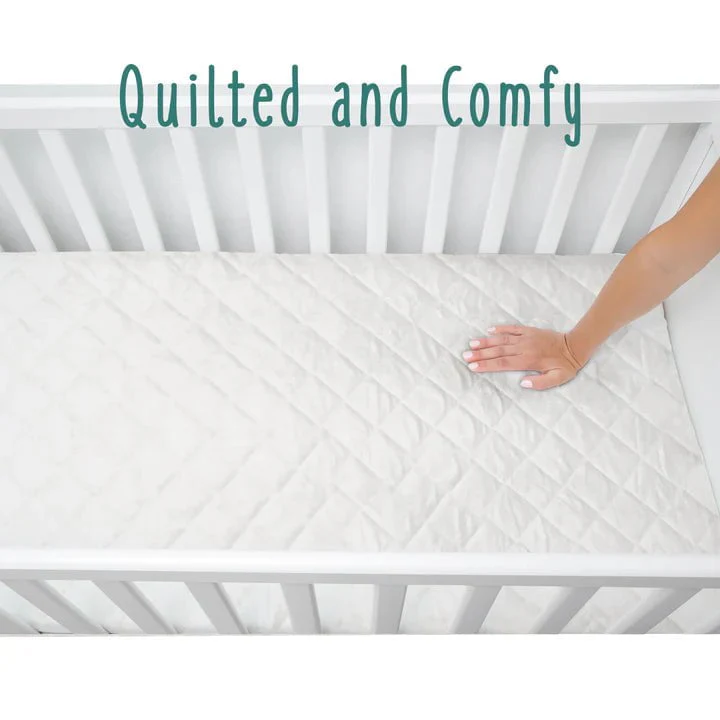 Babyworks - Quilted & Fitted Bamboo Mattress Protector - Image 5