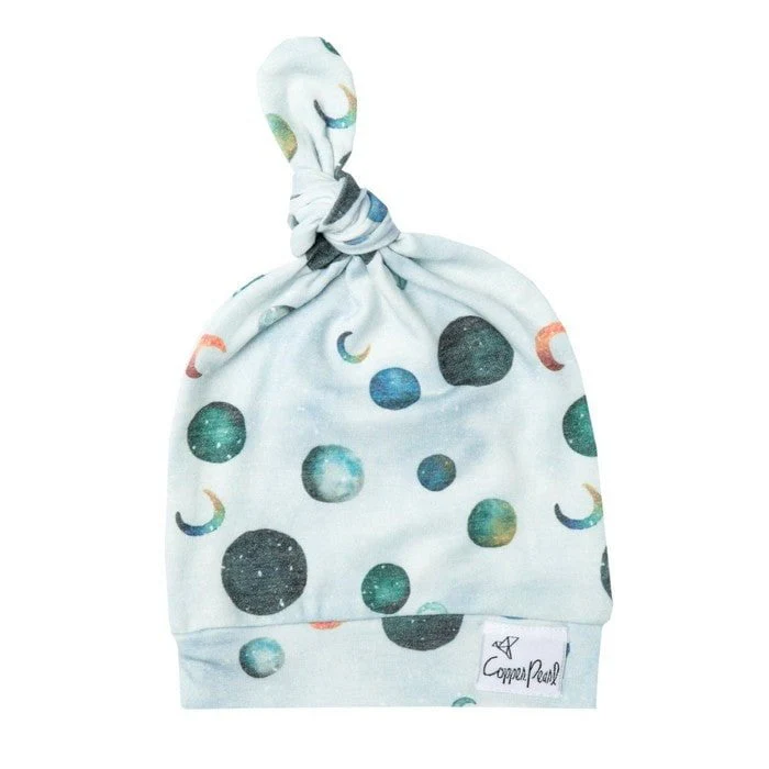 Copper Pearl - Top Knot Baby Hat - Image 9