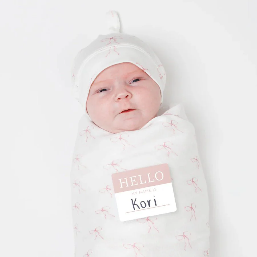 Lulujo - Hello World Blanket & Knotted Hat - Image 7
