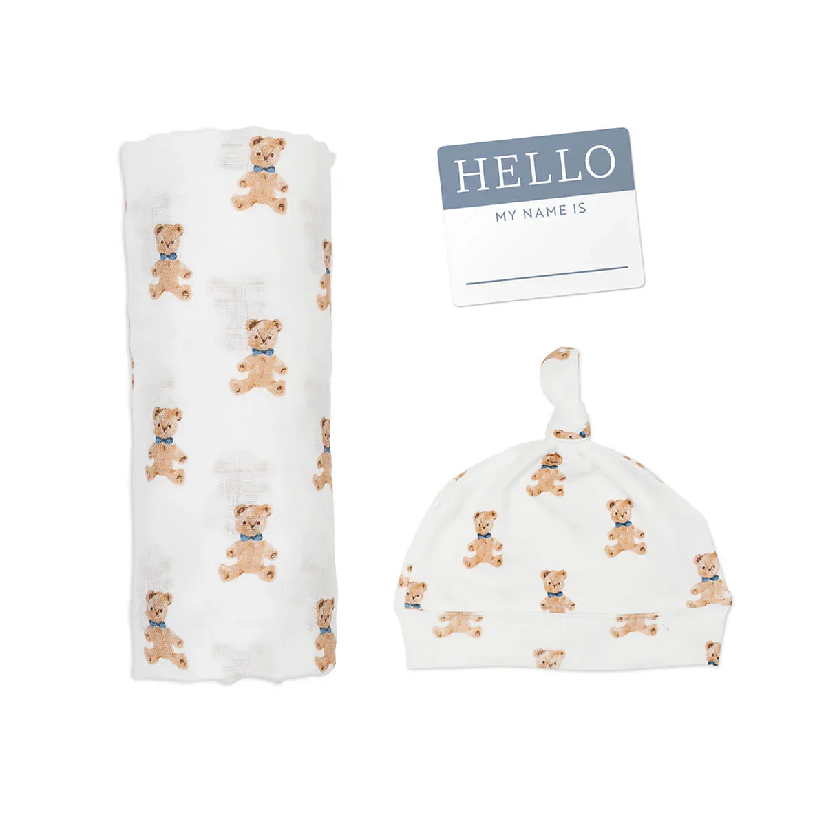 Lulujo - Hello World Blanket & Knotted Hat - Image 9