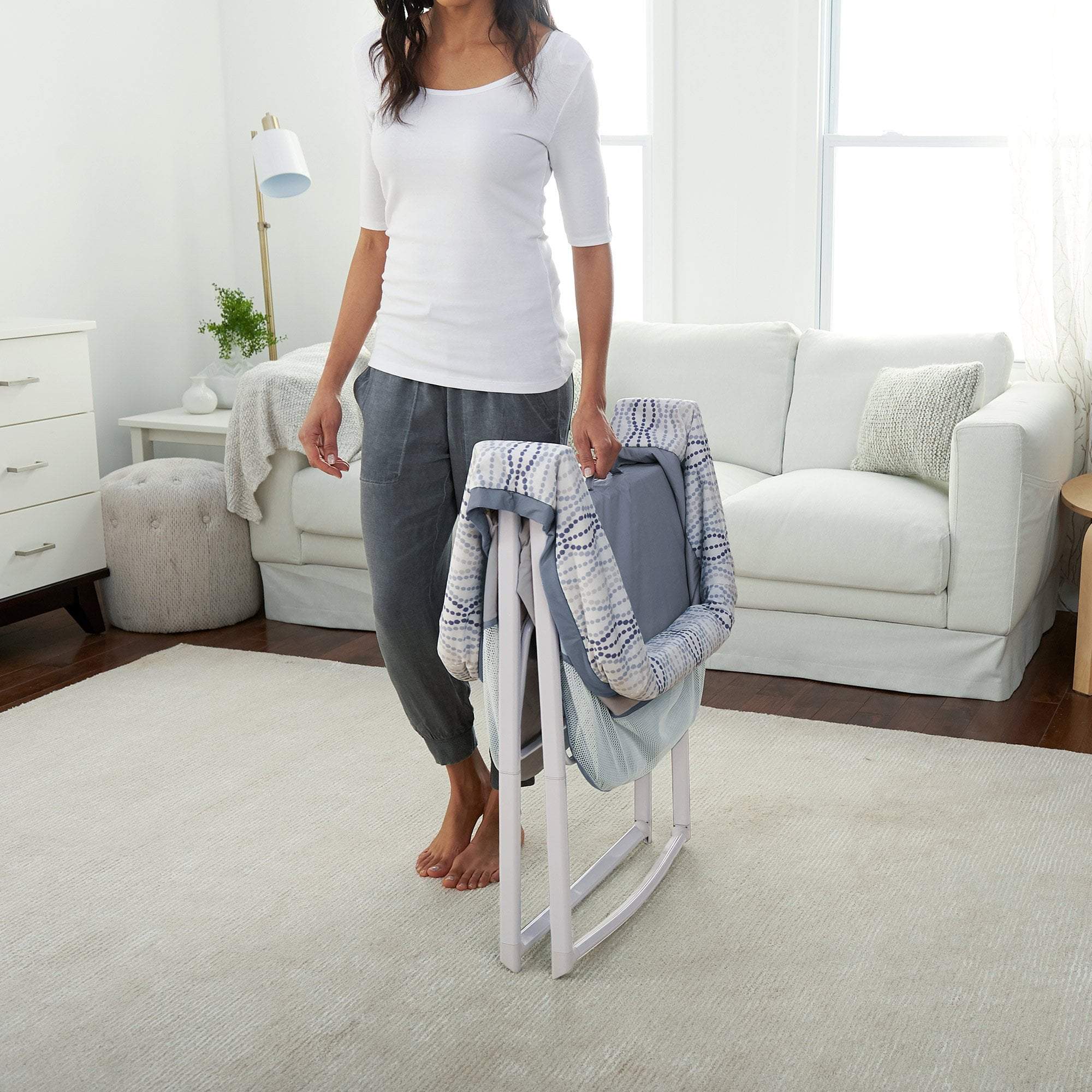 Ingenuity - FoldAway Rocking Bassinet (Fletcher) - Image 3