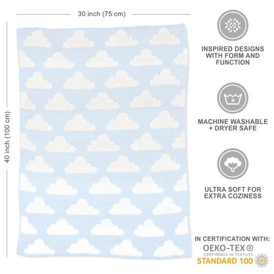 Living Textiles - Chenille Baby Blanket - Image 9