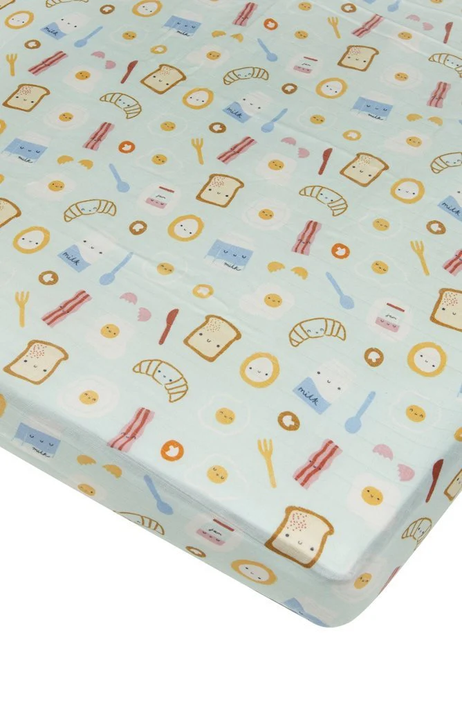 Loulou Lollipop - Fitted Muslin Crib Sheet - Image 7