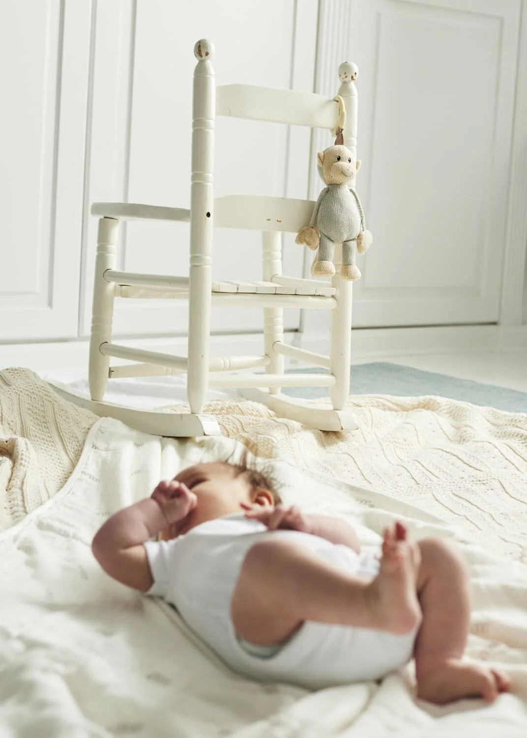 Matchstick Monkey - Knitted Hanging Monkey Toy - Image 4