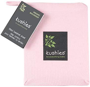 Kushies - Organic Bassinet Sheet (Solids) - Image 3