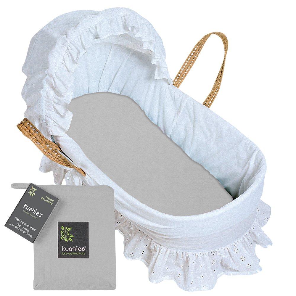 Kushies - Organic Bassinet Sheet (Solids) - Image 5
