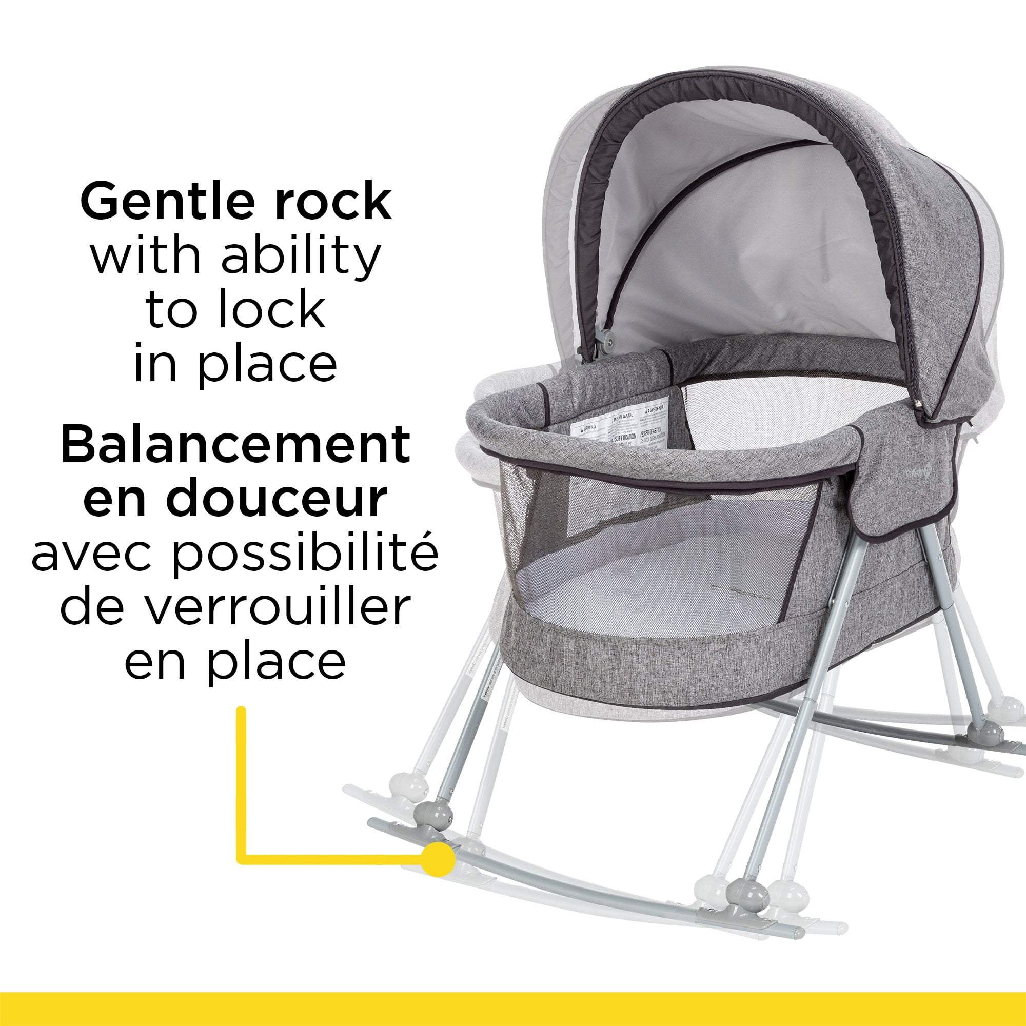 Safety 1st - Nap n Go Rocking Bassinet - Image 4