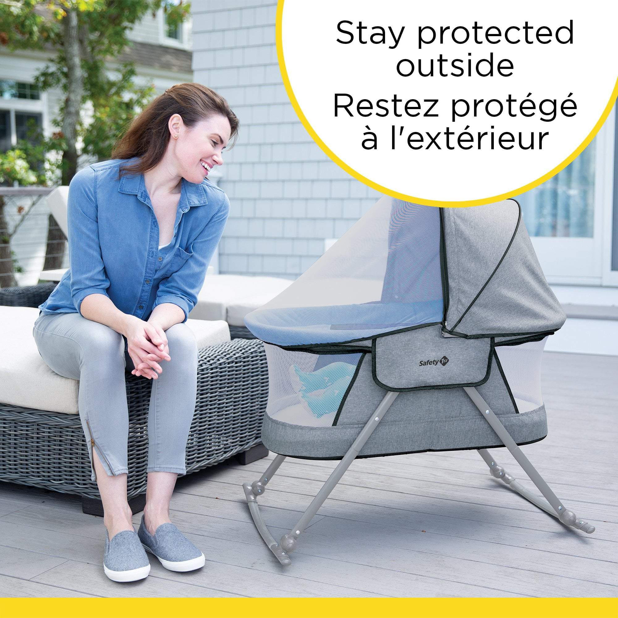 Safety 1st - Nap n Go Rocking Bassinet - Image 7