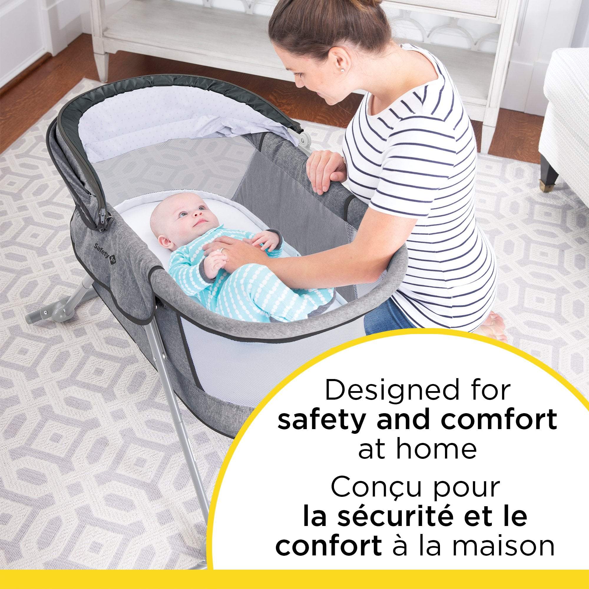 Safety 1st - Nap n Go Rocking Bassinet - Image 8