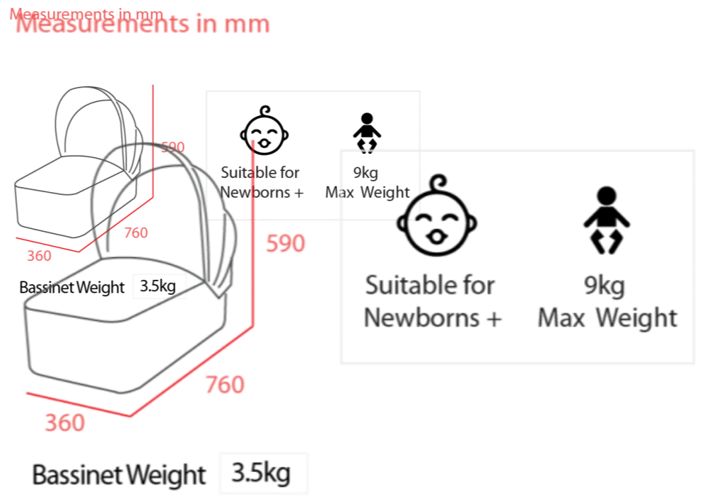 Valco Baby - Trend 4/ Trend Ultra Bassinet - Image 5